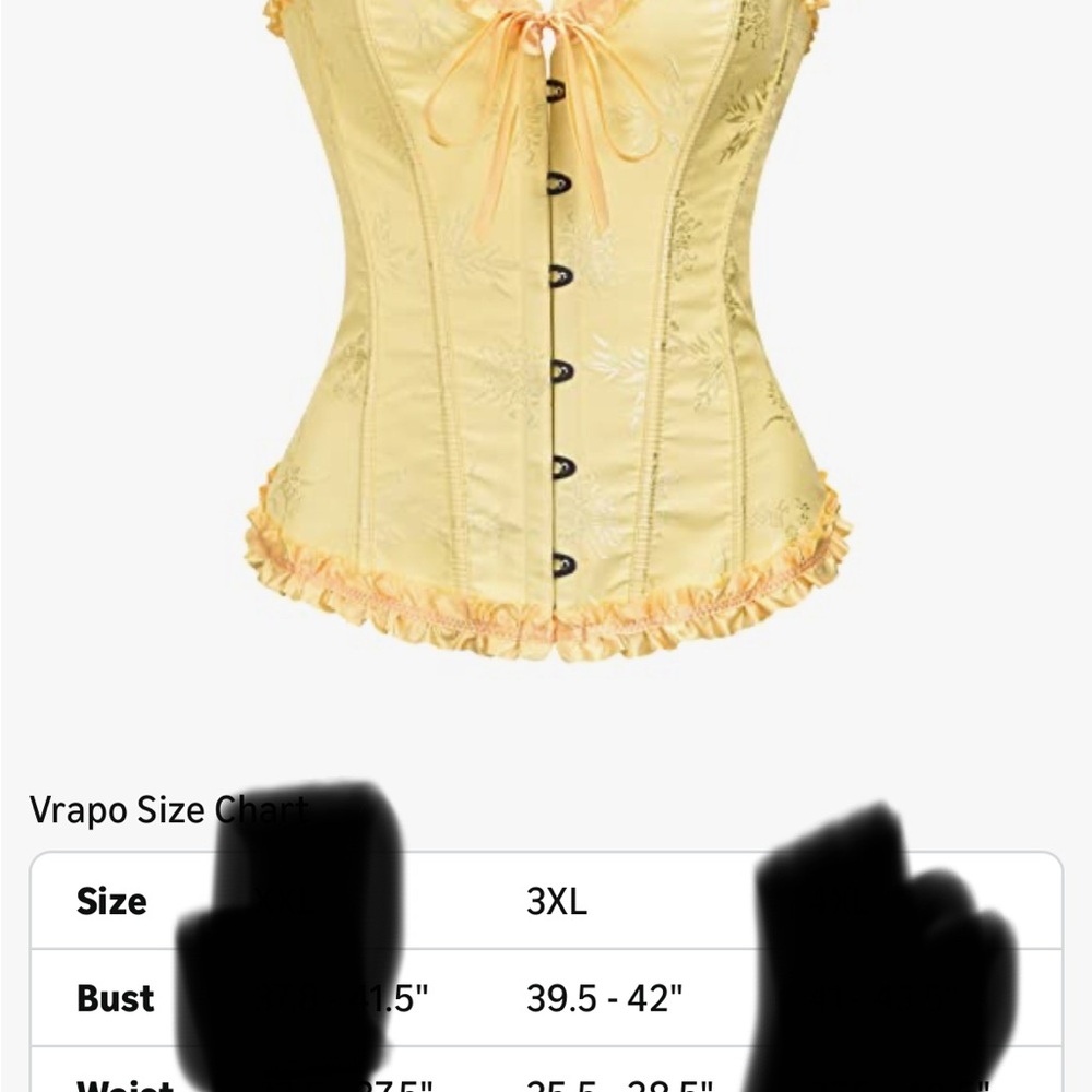 Pink Corset Bustier Top - Picture 4 of 4